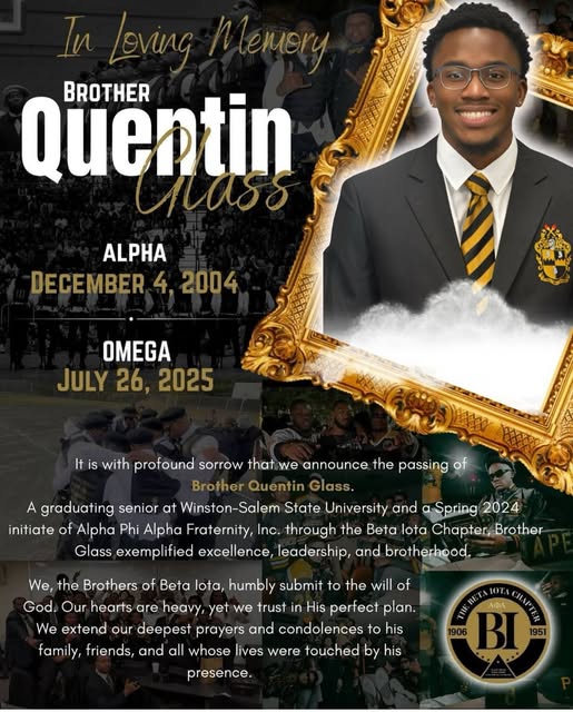 Quentin Mass Winston Obituary, Winston-Salem State University and Alpha Phi Alpha Fraternity, Inc. Mourns