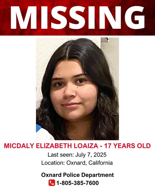 Micdaly Elizabeth Loaiza Oxnard CA, Resident was missing but found
